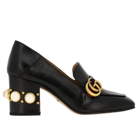 gucci black court shoes|black Gucci shoes cheap.